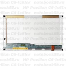 Матрица для ноутбука HP Pavilion G6-1c61nr (1366x768 HD) TN, 40pin, Глянцевая