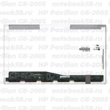 Матрица для ноутбука HP Pavilion G6-2005 (1366x768 HD) TN, 40pin, Глянцевая