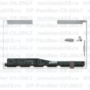 Матрица для ноутбука HP Pavilion G6-2043 (1366x768 HD) TN, 40pin, Глянцевая