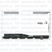 Матрица для ноутбука HP Pavilion G6-2067 (1366x768 HD) TN, 40pin, Глянцевая