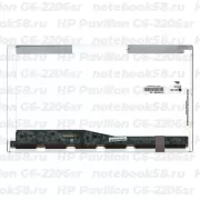 Матрица для ноутбука HP Pavilion G6-2206sr (1366x768 HD) TN, 40pin, Глянцевая