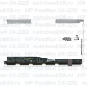 Матрица для ноутбука HP Pavilion G6-2212 (1366x768 HD) TN, 40pin, Глянцевая