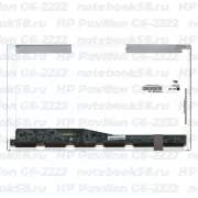 Матрица для ноутбука HP Pavilion G6-2222 (1366x768 HD) TN, 40pin, Глянцевая