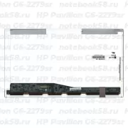 Матрица для ноутбука HP Pavilion G6-2279sr (1366x768 HD) TN, 40pin, Глянцевая