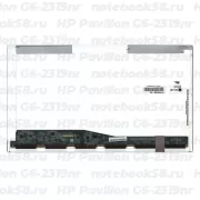 Матрица для ноутбука HP Pavilion G6-2319nr (1366x768 HD) TN, 40pin, Глянцевая