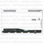 Матрица для ноутбука HP Pavilion G6-2343sr (1366x768 HD) TN, 40pin, Глянцевая