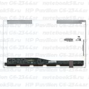 Матрица для ноутбука HP Pavilion G6-2344sr (1366x768 HD) TN, 40pin, Глянцевая