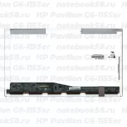 Матрица для ноутбука HP Pavilion G6-1155er (1366x768 HD) TN, 40pin, Глянцевая