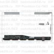 Матрица для ноутбука HP Pavilion G6-1163 (1366x768 HD) TN, 40pin, Глянцевая