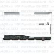 Матрица для ноутбука HP Pavilion G6-1233 (1366x768 HD) TN, 40pin, Глянцевая