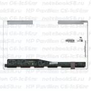 Матрица для ноутбука HP Pavilion G6-1c56nr (1366x768 HD) TN, 40pin, Глянцевая