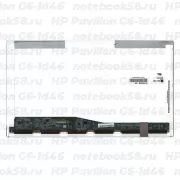 Матрица для ноутбука HP Pavilion G6-1d46 (1366x768 HD) TN, 40pin, Глянцевая