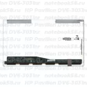 Матрица для ноутбука HP Pavilion DV6-3031nr (1366x768 HD) TN, 40pin, Глянцевая