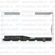 Матрица для ноутбука HP Pavilion G6-2017 (1366x768 HD) TN, 40pin, Глянцевая