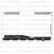 Матрица для ноутбука HP Pavilion G6-2205er (1366x768 HD) TN, 40pin, Глянцевая