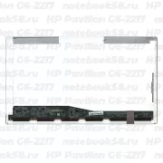 Матрица для ноутбука HP Pavilion G6-2217 (1366x768 HD) TN, 40pin, Глянцевая