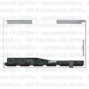 Матрица для ноутбука HP Pavilion G6-2278er (1366x768 HD) TN, 40pin, Глянцевая