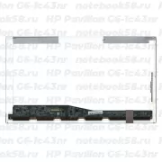 Матрица для ноутбука HP Pavilion G6-1c43nr (1366x768 HD) TN, 40pin, Глянцевая