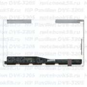 Матрица для ноутбука HP Pavilion DV6-3205 (1366x768 HD) TN, 40pin, Глянцевая