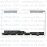 Матрица для ноутбука HP Pavilion DV6-3209 (1366x768 HD) TN, 40pin, Глянцевая