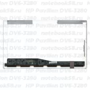 Матрица для ноутбука HP Pavilion DV6-3280 (1366x768 HD) TN, 40pin, Глянцевая