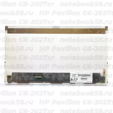 Матрица для ноутбука HP Pavilion G6-2027sr (1366x768 HD) TN, 40pin, Матовая