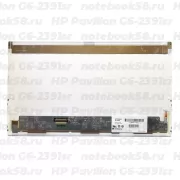 Матрица для ноутбука HP Pavilion G6-2391sr (1366x768 HD) TN, 40pin, Матовая