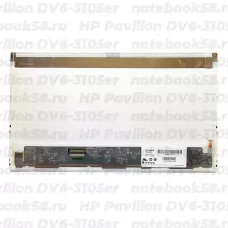 Матрица для ноутбука HP Pavilion DV6-3105er (1366x768 HD) TN, 40pin, Матовая