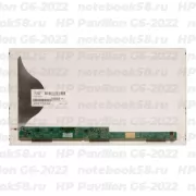 Матрица для ноутбука HP Pavilion G6-2022 (1366x768 HD) TN, 40pin, Матовая