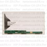 Матрица для ноутбука HP Pavilion G6-2347er (1366x768 HD) TN, 40pin, Матовая