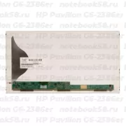 Матрица для ноутбука HP Pavilion G6-2386er (1366x768 HD) TN, 40pin, Матовая