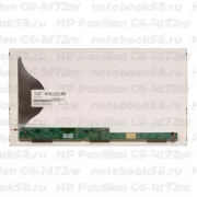 Матрица для ноутбука HP Pavilion G6-1d72nr (1366x768 HD) TN, 40pin, Матовая