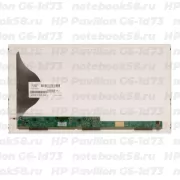 Матрица для ноутбука HP Pavilion G6-1d73 (1366x768 HD) TN, 40pin, Матовая