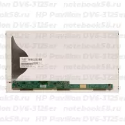 Матрица для ноутбука HP Pavilion DV6-3125er (1366x768 HD) TN, 40pin, Матовая