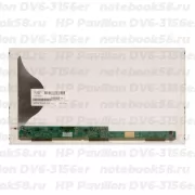 Матрица для ноутбука HP Pavilion DV6-3156er (1366x768 HD) TN, 40pin, Матовая