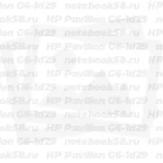 Матрица для ноутбука HP Pavilion G6-1d29 (1366x768 HD) TN, 40pin, Матовая