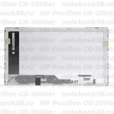 Матрица для ноутбука HP Pavilion G6-2006er (1366x768 HD) TN, 40pin, Глянцевая