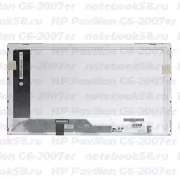 Матрица для ноутбука HP Pavilion G6-2007er (1366x768 HD) TN, 40pin, Глянцевая