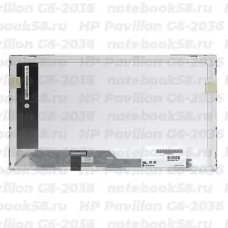 Матрица для ноутбука HP Pavilion G6-2036 (1366x768 HD) TN, 40pin, Глянцевая