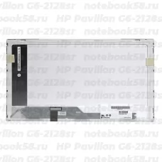 Матрица для ноутбука HP Pavilion G6-2128sr (1366x768 HD) TN, 40pin, Глянцевая