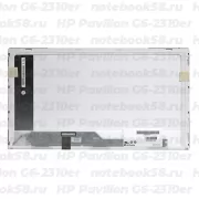 Матрица для ноутбука HP Pavilion G6-2310er (1366x768 HD) TN, 40pin, Глянцевая