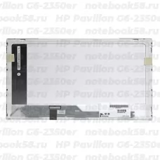 Матрица для ноутбука HP Pavilion G6-2350er (1366x768 HD) TN, 40pin, Глянцевая