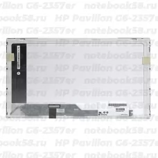 Матрица для ноутбука HP Pavilion G6-2357er (1366x768 HD) TN, 40pin, Глянцевая