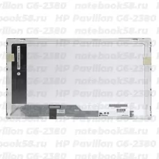 Матрица для ноутбука HP Pavilion G6-2380 (1366x768 HD) TN, 40pin, Глянцевая