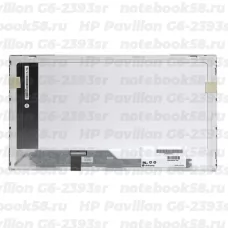 Матрица для ноутбука HP Pavilion G6-2393sr (1366x768 HD) TN, 40pin, Глянцевая