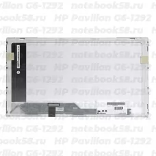 Матрица для ноутбука HP Pavilion G6-1292 (1366x768 HD) TN, 40pin, Глянцевая