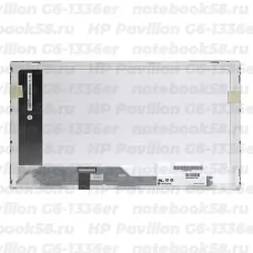 Матрица для ноутбука HP Pavilion G6-1336er (1366x768 HD) TN, 40pin, Глянцевая