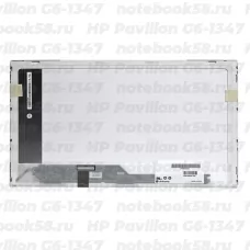 Матрица для ноутбука HP Pavilion G6-1347 (1366x768 HD) TN, 40pin, Глянцевая