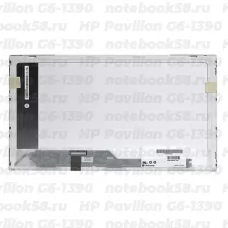 Матрица для ноутбука HP Pavilion G6-1390 (1366x768 HD) TN, 40pin, Глянцевая