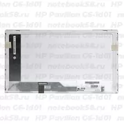 Матрица для ноутбука HP Pavilion G6-1d01 (1366x768 HD) TN, 40pin, Глянцевая